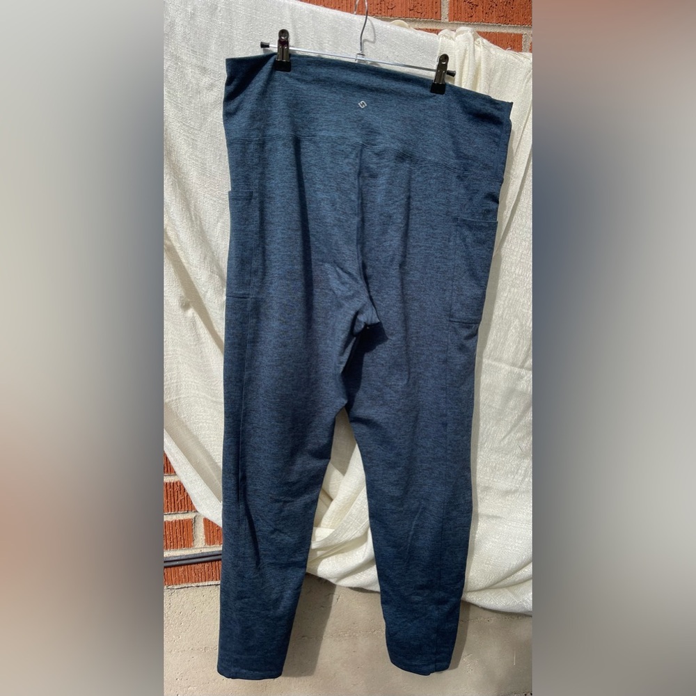 Superfit Hero SuperSoft Pocket Leggings - Heather Navy - AirFit 2X
